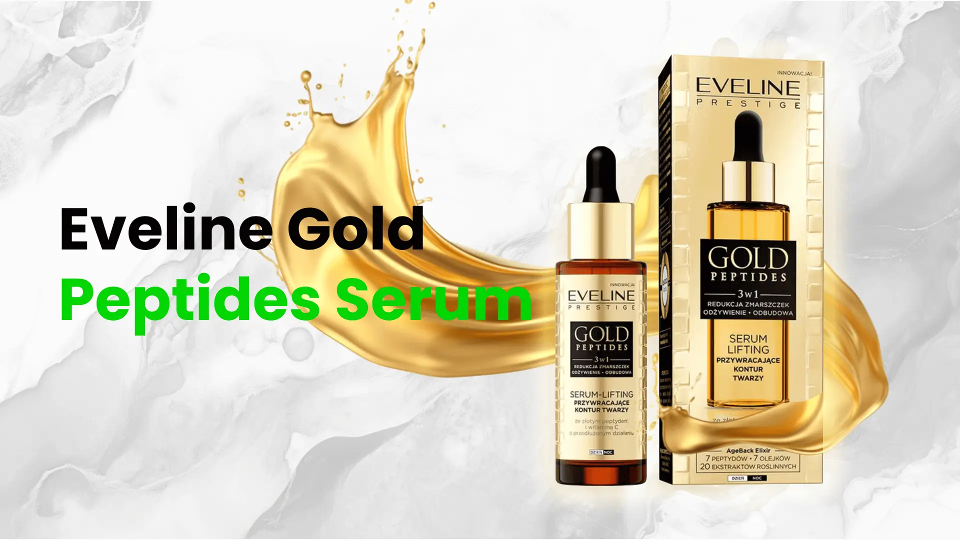 Eveline Gold Peptides Serum: Discover Radiant and Youthful Skin