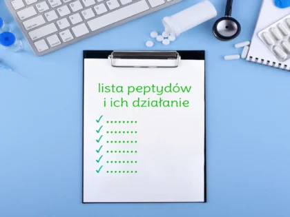 lista peptydów i ich działanie