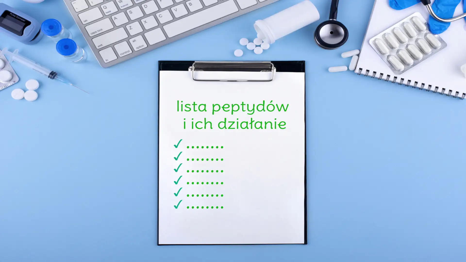 lista peptydów i ich działanie