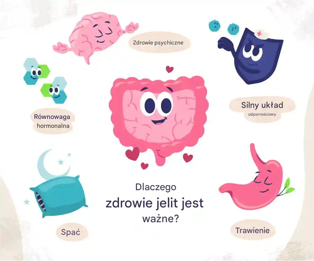 Zdrowie jelit fundament Twojego dobrego samopoczucia