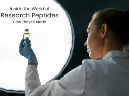 Inside the World of Research Peptides - How They’re Made